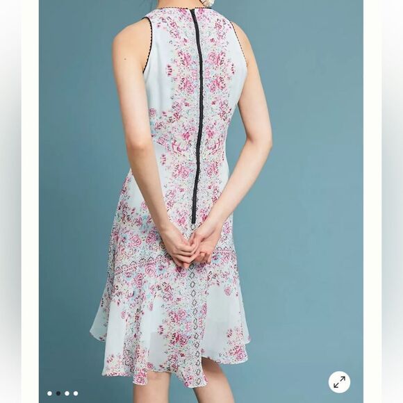 Nanette Lepore Versailles Silk Dress size 6 - Picture 4 of 15